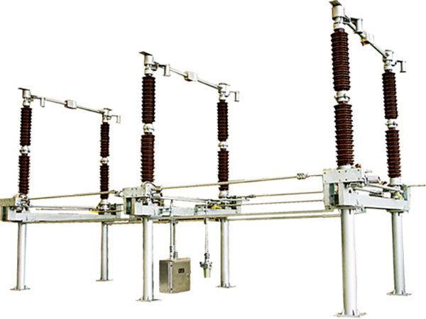 Ⅱ型外壓式觸指雙柱水平斷口中央開斷式隔離開關
