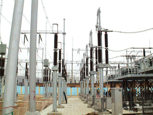 GW23A-126/145/252Ⅱ363/550單柱水平斷口單臂折疊式隔離開關